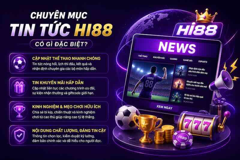 Chuyên Mục Tin Tức HI88 Có Gì Đặc Biệt?