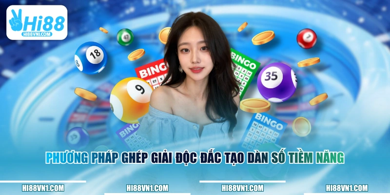 Phương pháp ghép giải độc đắc tạo dàn số tiềm năng 
